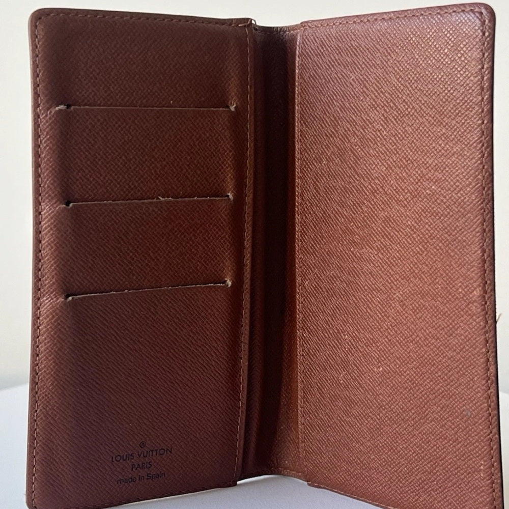 Louis Vuitton Monogram Canvas Long Wallet