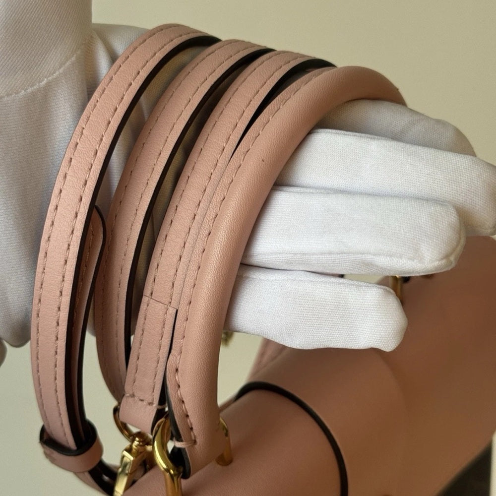 Louis Vuitton Locky BB Monogram Top Handle Shoulder Bag Pink