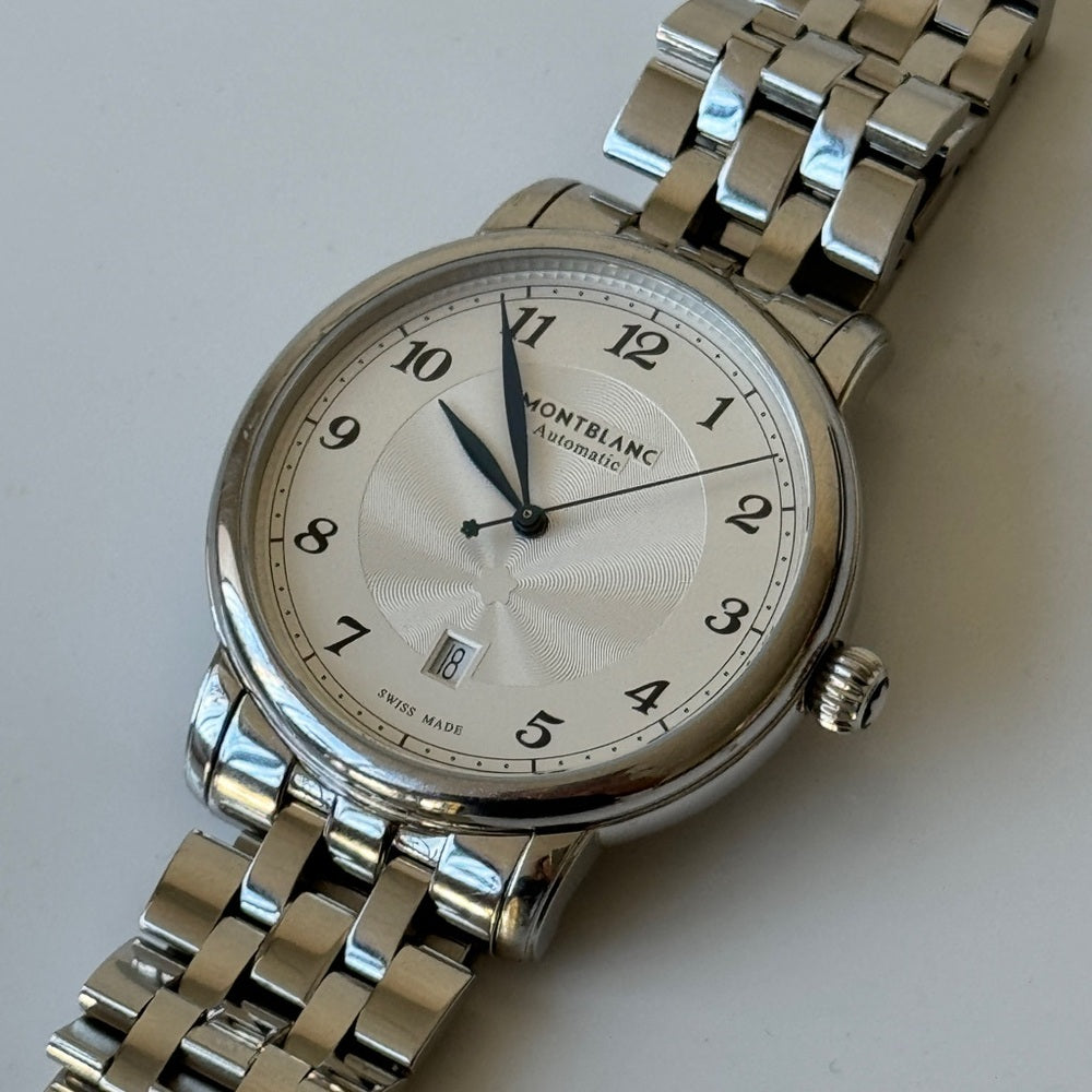 MONTBLANC STAR LEGACY WATCH AUTOMATIC DATE 42 MM Stainless Steel