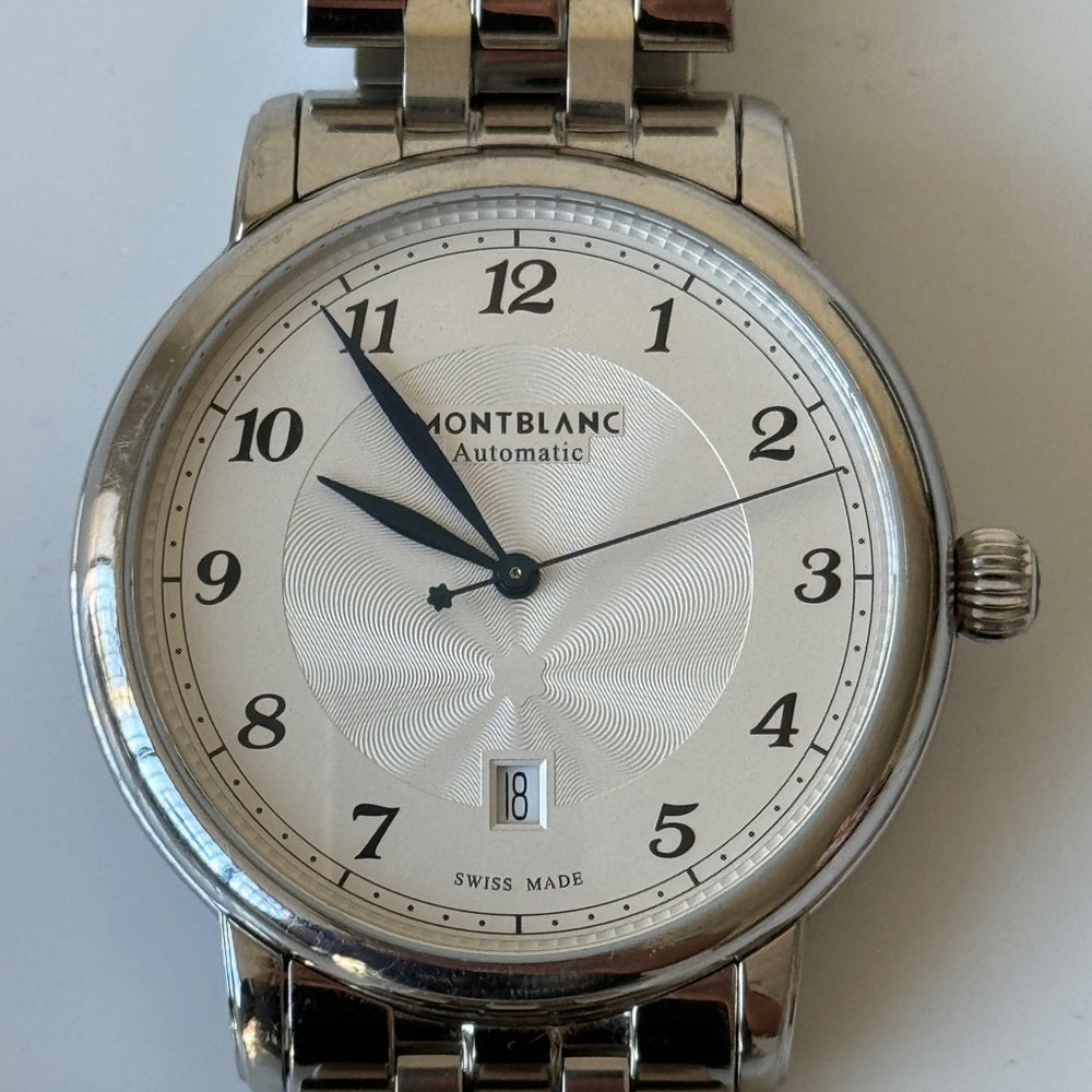 MONTBLANC STAR LEGACY WATCH AUTOMATIC DATE 42 MM Stainless Steel