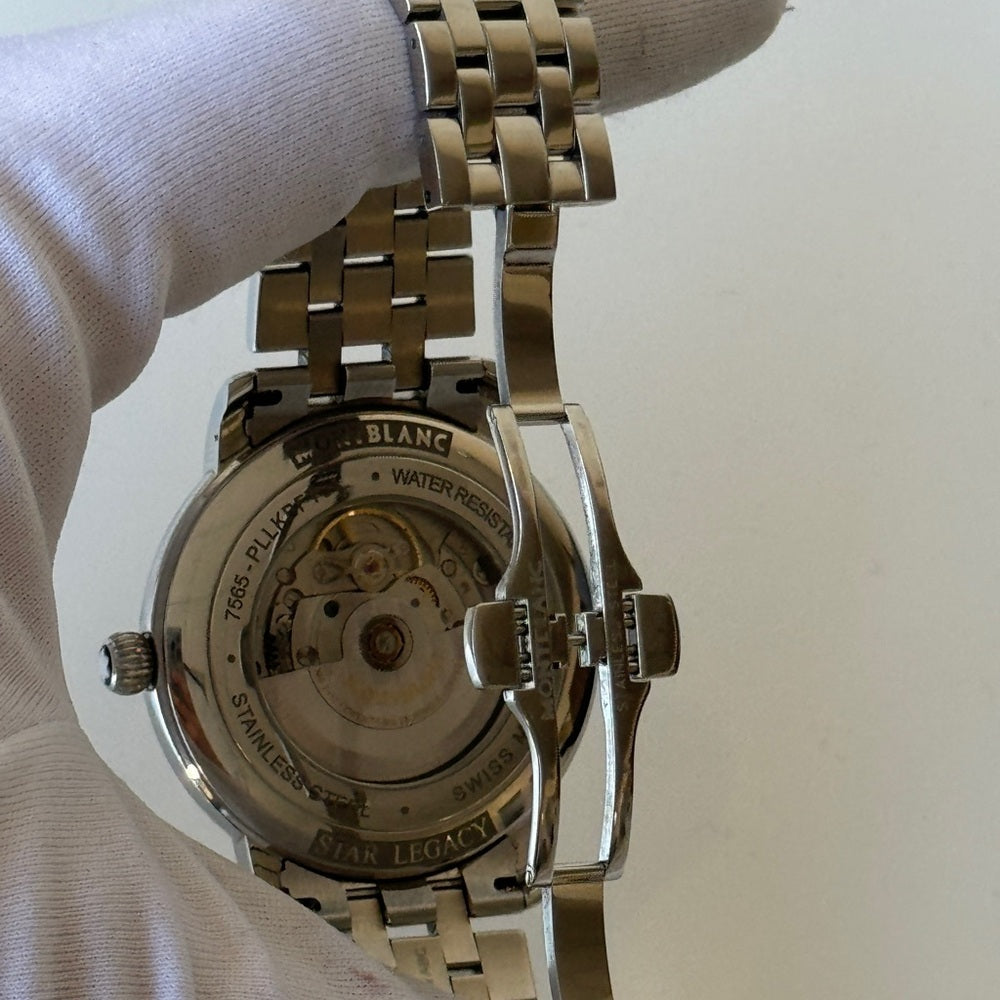 MONTBLANC STAR LEGACY WATCH AUTOMATIC DATE 42 MM Stainless Steel