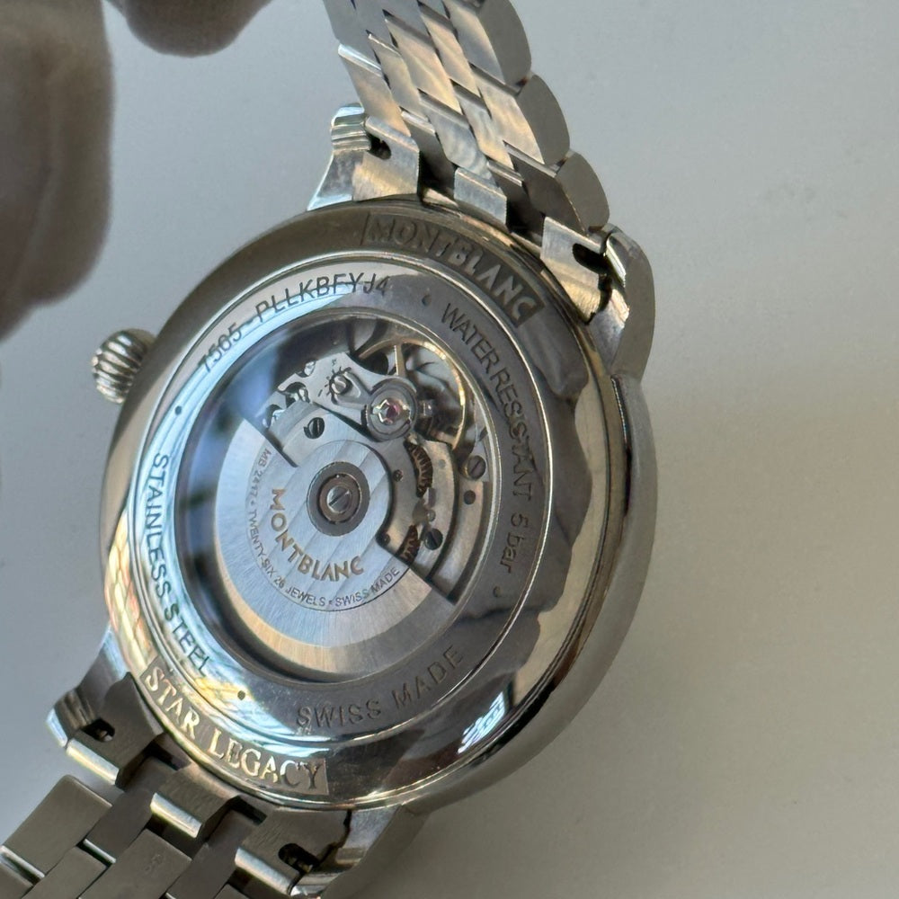 MONTBLANC STAR LEGACY WATCH AUTOMATIC DATE 42 MM Stainless Steel
