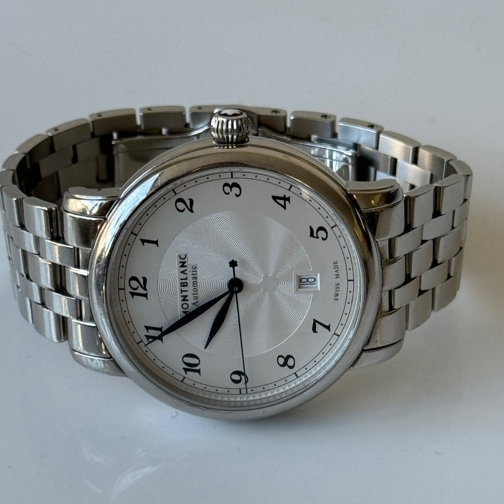 MONTBLANC STAR LEGACY WATCH AUTOMATIC DATE 42 MM Stainless Steel