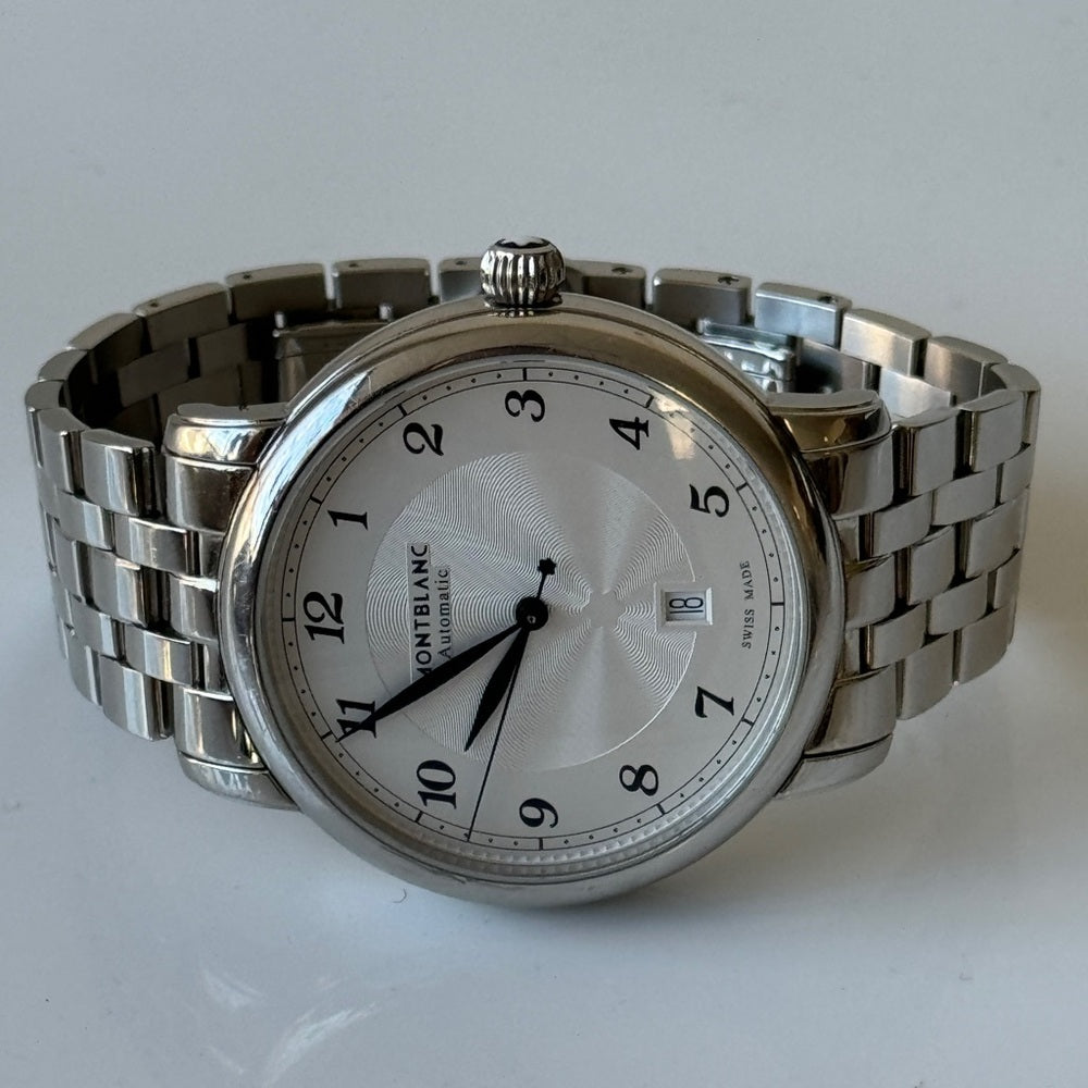 MONTBLANC STAR LEGACY WATCH AUTOMATIC DATE 42 MM Stainless Steel