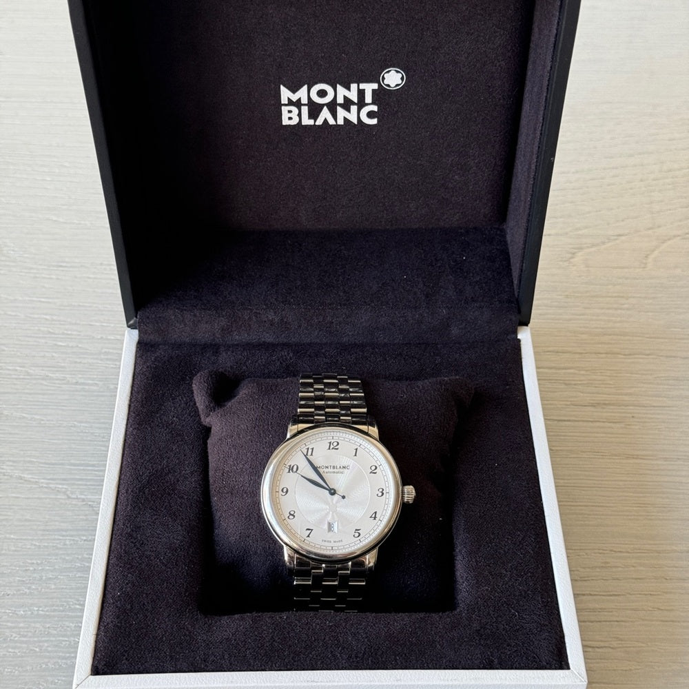 MONTBLANC STAR LEGACY WATCH AUTOMATIC DATE 42 MM Stainless Steel