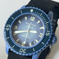 BLANCPAIN×SWATCH Fifty Fathoms Atlantic Ocean SO35A100 Men's Watch G1031