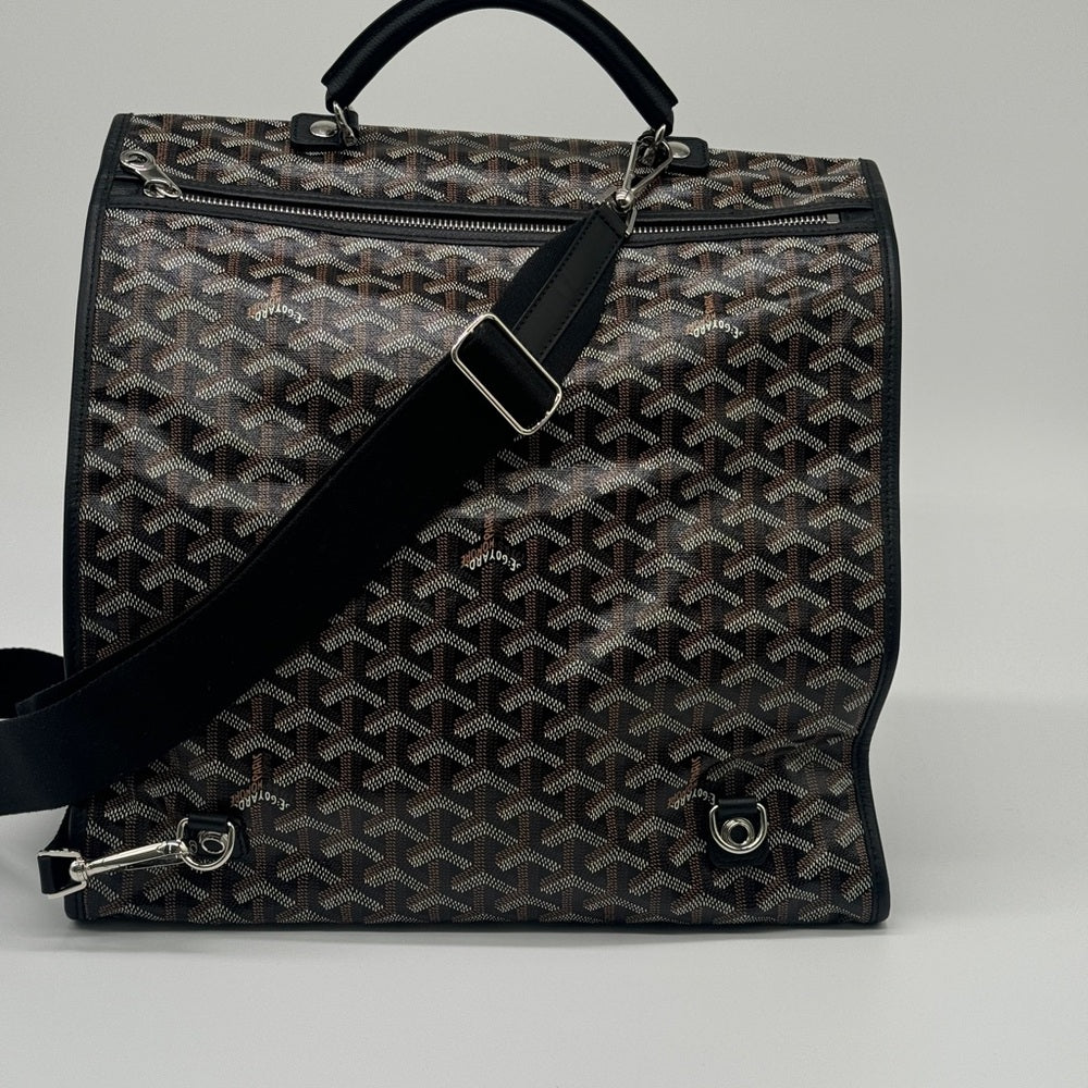 Goyard Saint Leger Soft Backpack Black