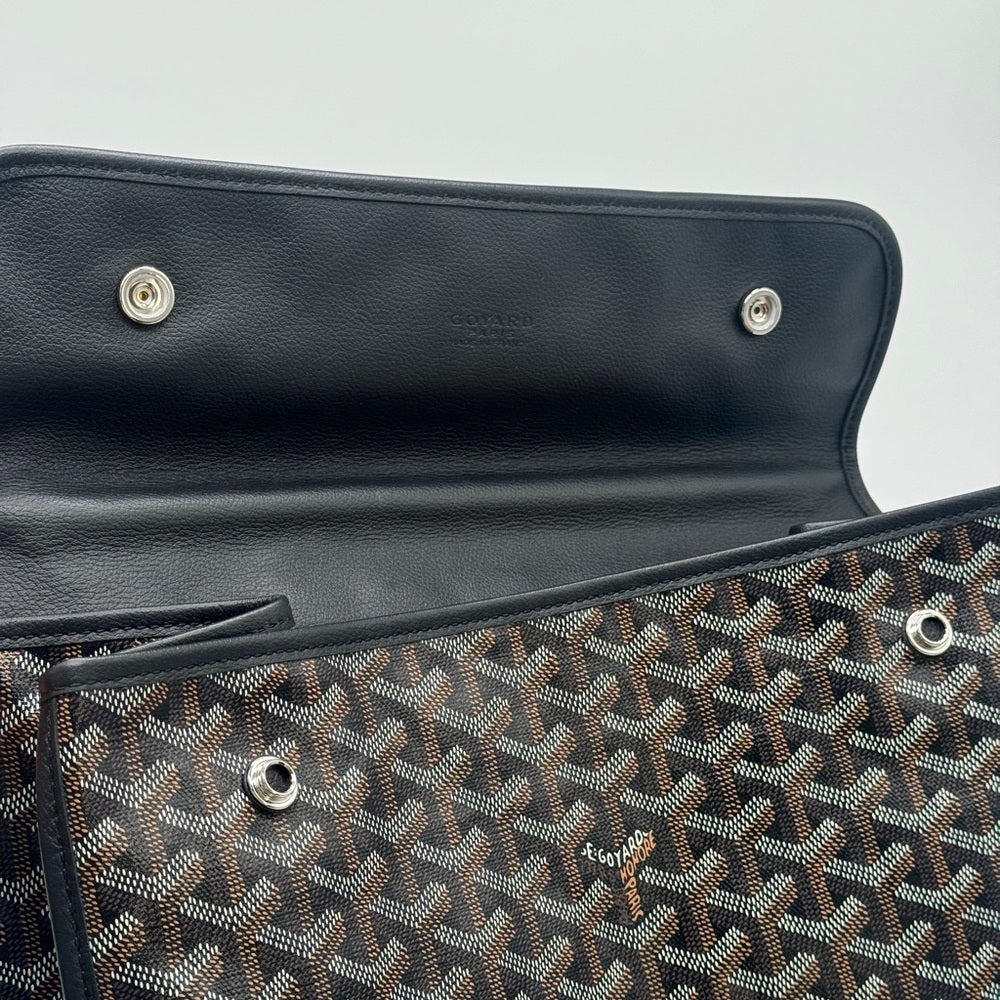 Goyard Saint Leger Soft Backpack Black