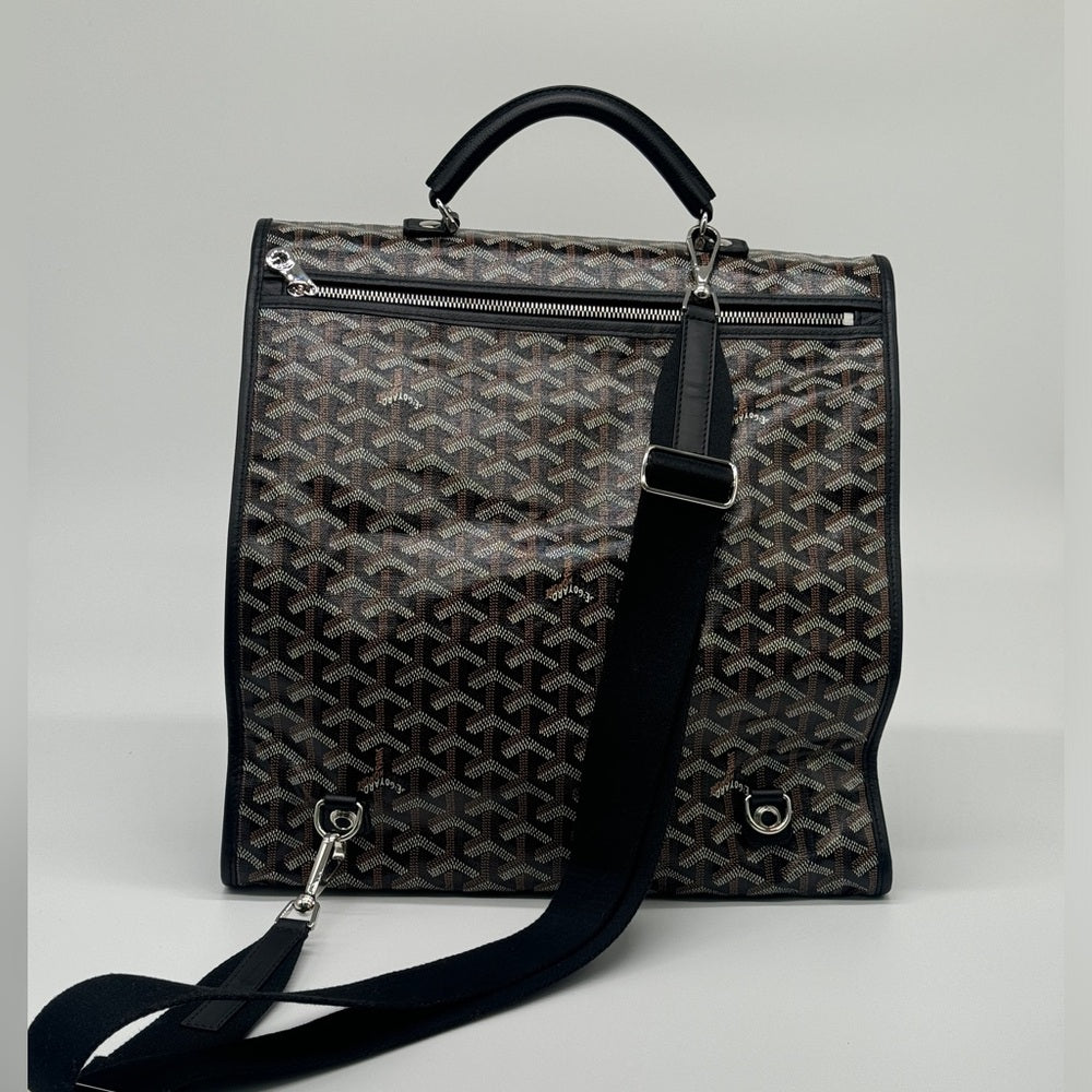 Goyard Saint Leger Soft Backpack Black
