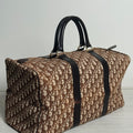 Dior Vintage Diorisssimo Monogram Brown Boston Bag