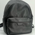 Louis Vuitton Monogram Shadow Discovery Backpack PM Black Leather