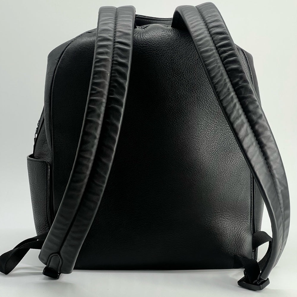 Louis Vuitton Monogram Shadow Discovery Backpack PM Black Leather