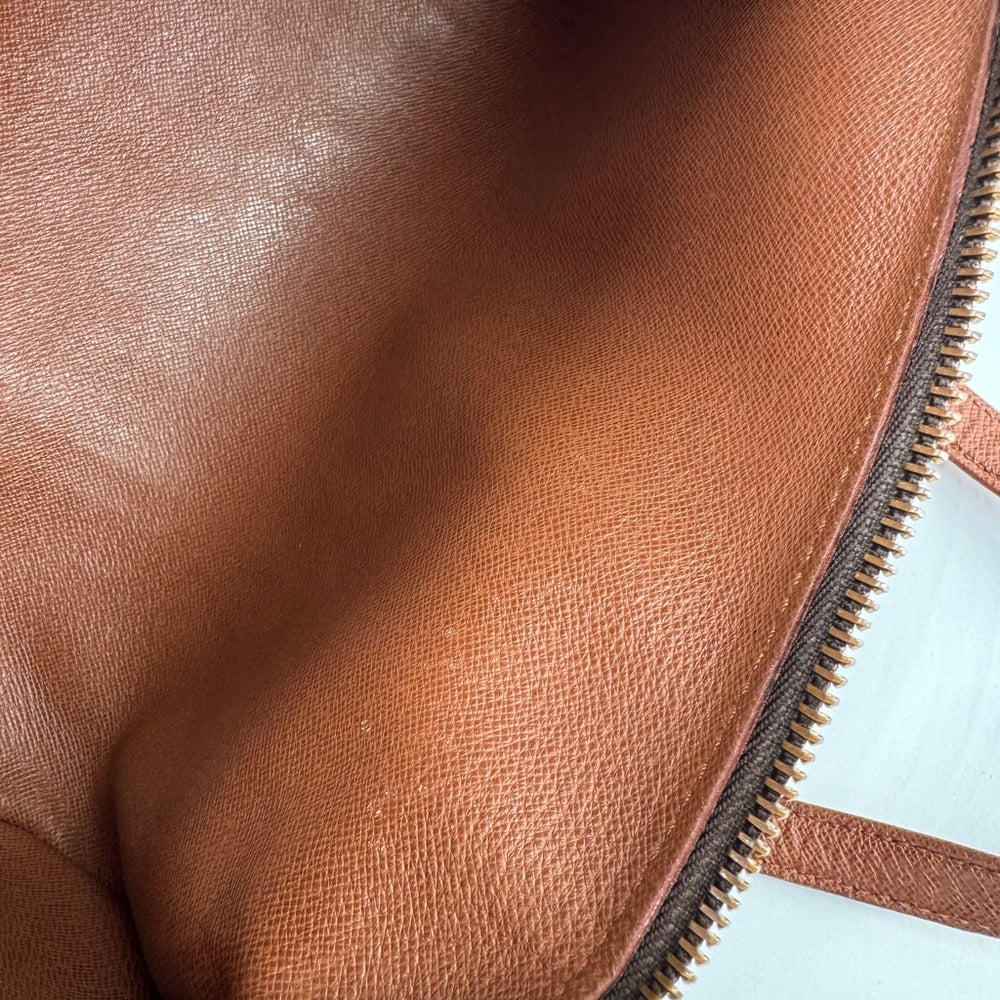 Louis Vuitton Papillon 30 Handbag in Brown Monogram Coated Canvas with mini bag