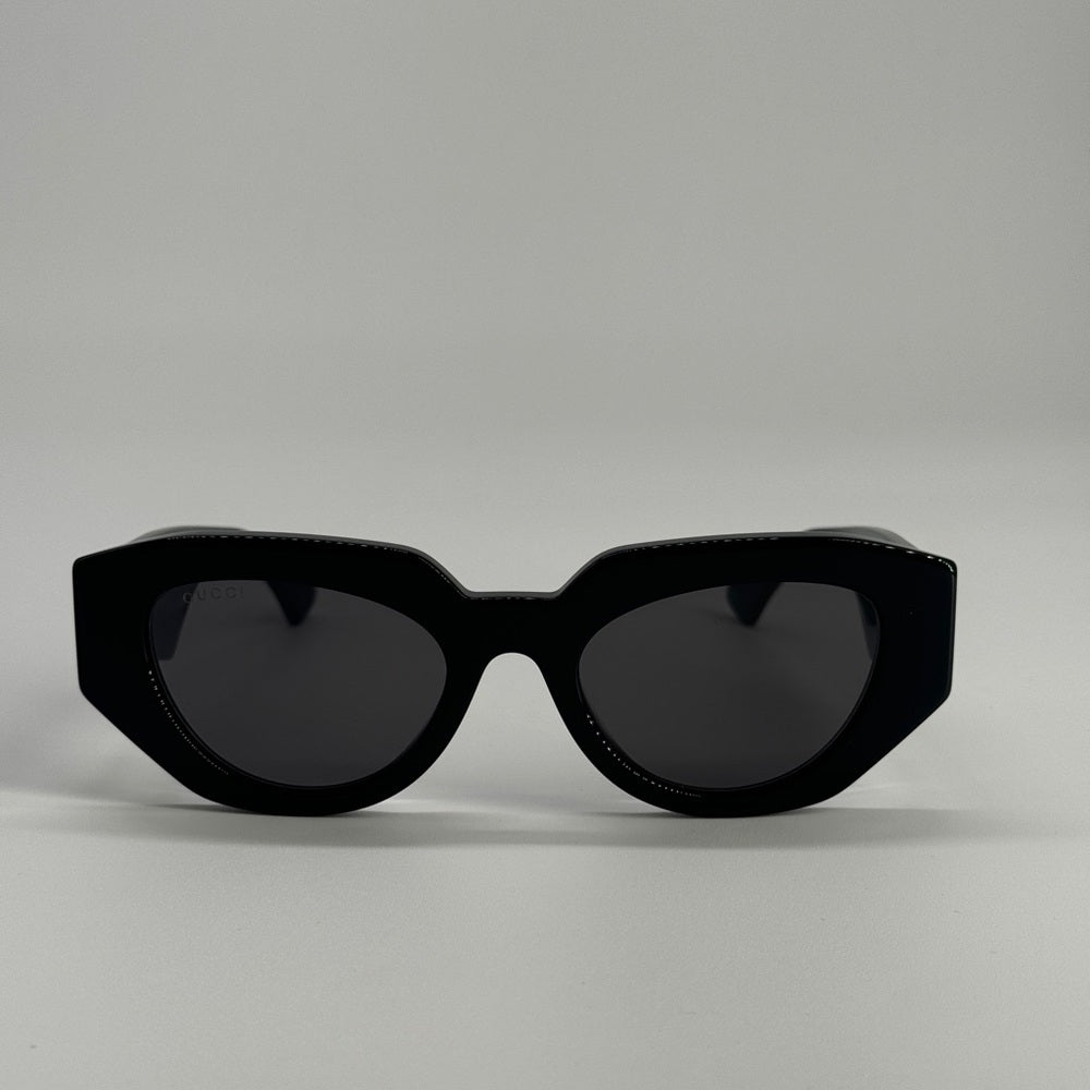 Gucci Black and Gold Sunglasses GG1421S Size 51/20