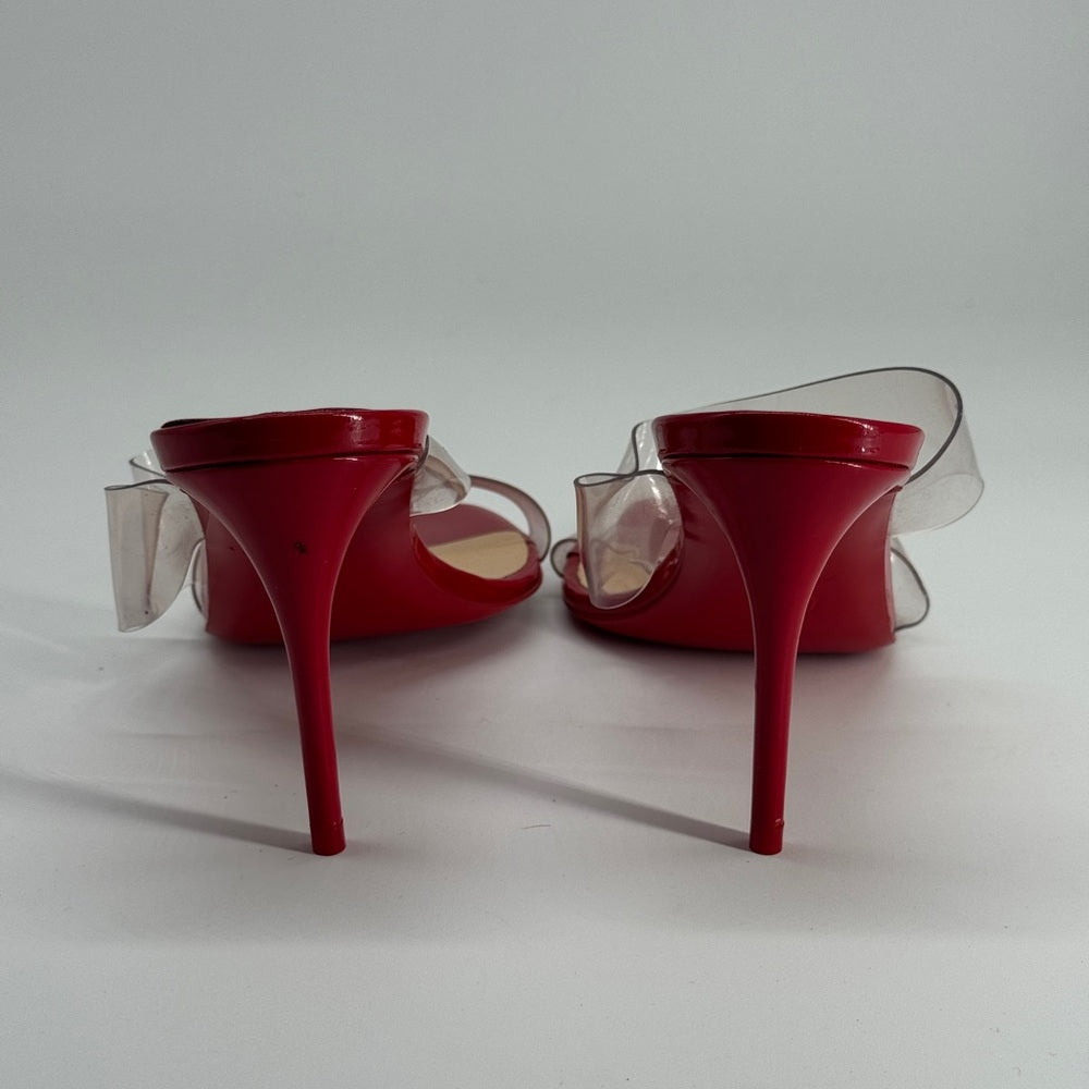 Christian Louboutin Just Nothing Heels Slide Sandals size 36.5