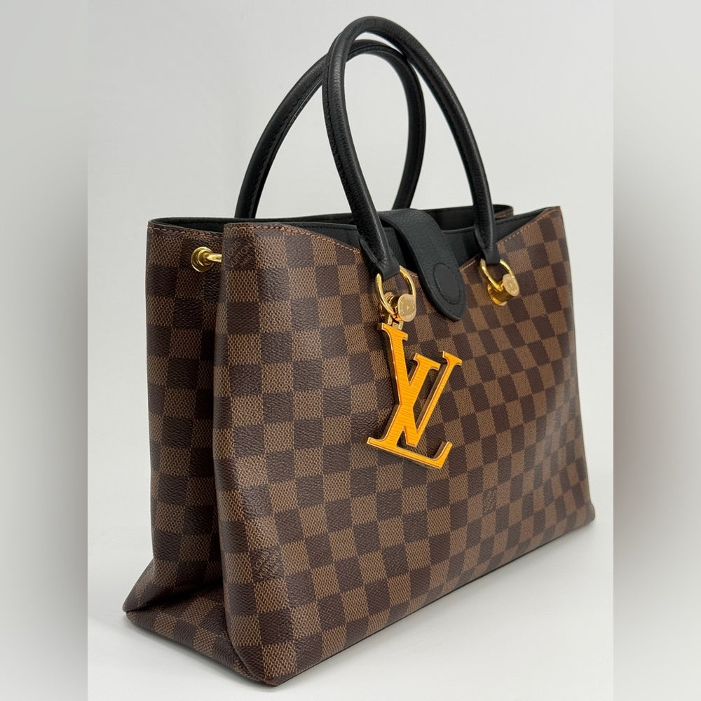 Louis Vuitton Damier Ebene Riverside Tote Bag