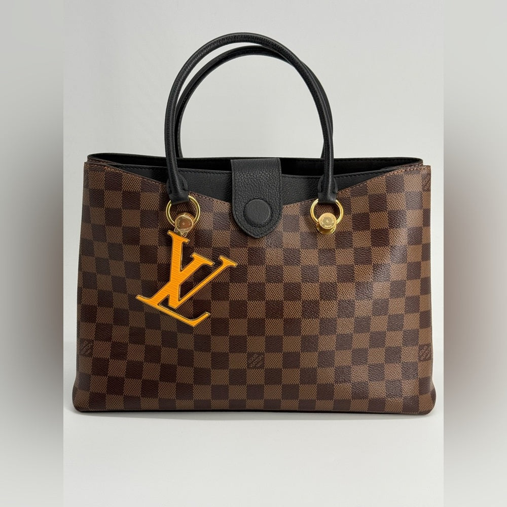 Louis Vuitton Damier Ebene Riverside Tote Bag
