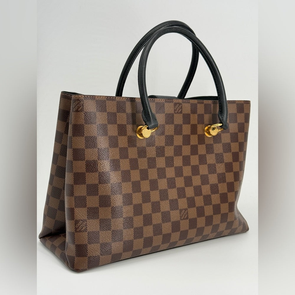 Louis Vuitton Damier Ebene Riverside Tote Bag
