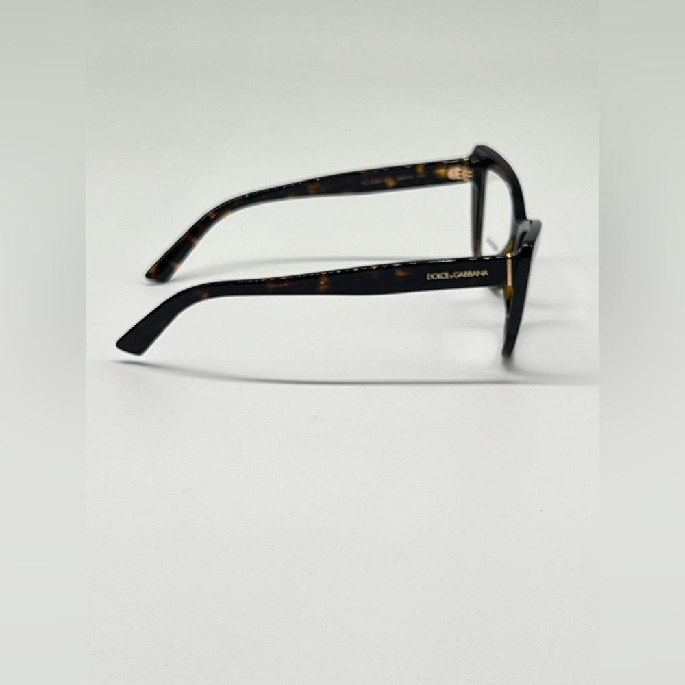 Dolce & Gabbana Eyeglasses DG 3308 502 53-18 Tortoise Gold Frame