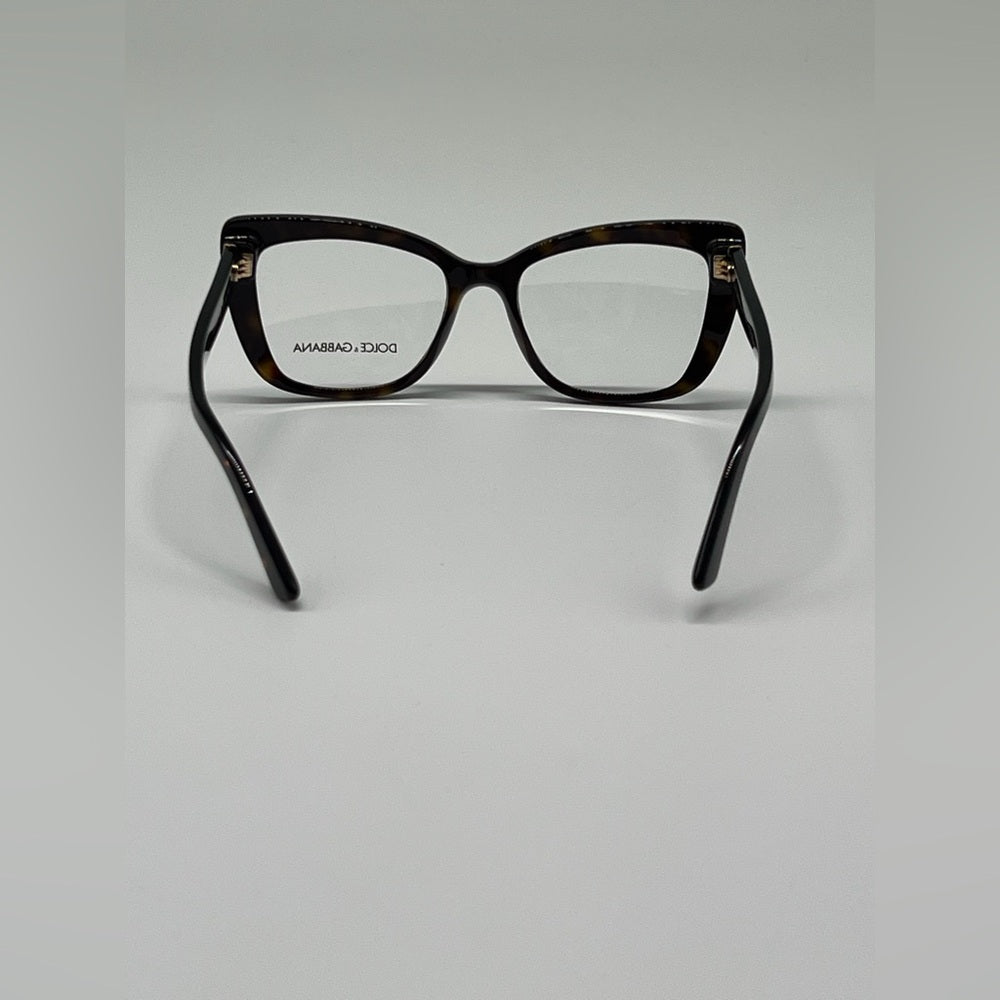 Dolce & Gabbana Eyeglasses DG 3308 502 53-18 Tortoise Gold Frame