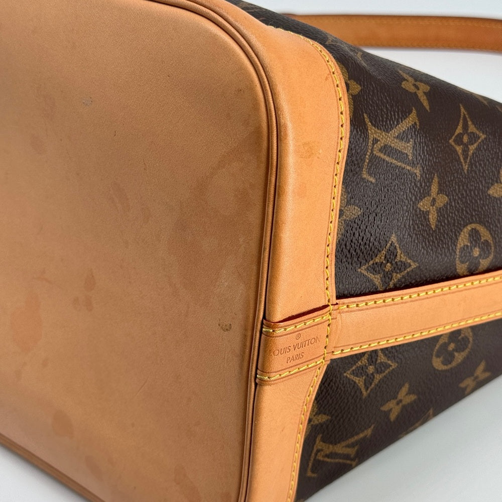 Louis Vuitton Petit Noe Handbag Monogram Canvas shoulder bag