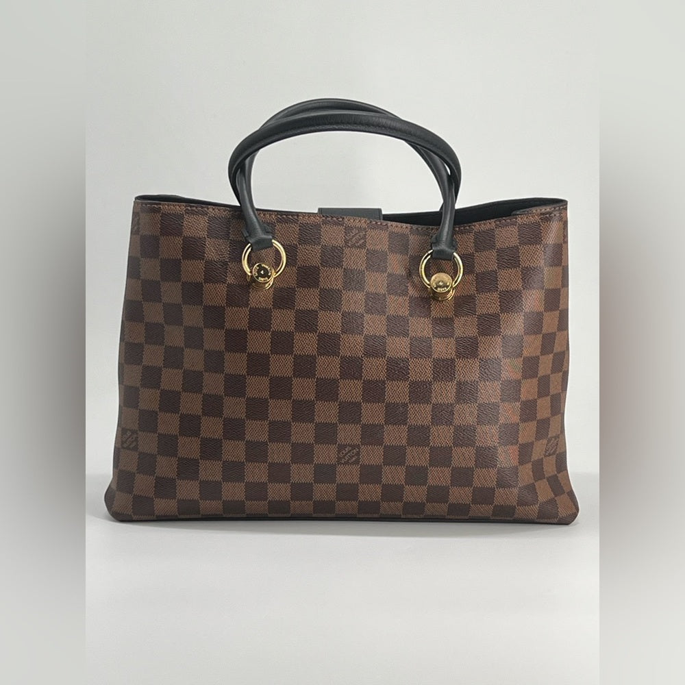 Louis Vuitton Riverside Damier Ebene Shoulder Bag