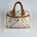 Louis Vuitton Trouville Top Handles Bag Multicolor Canvas