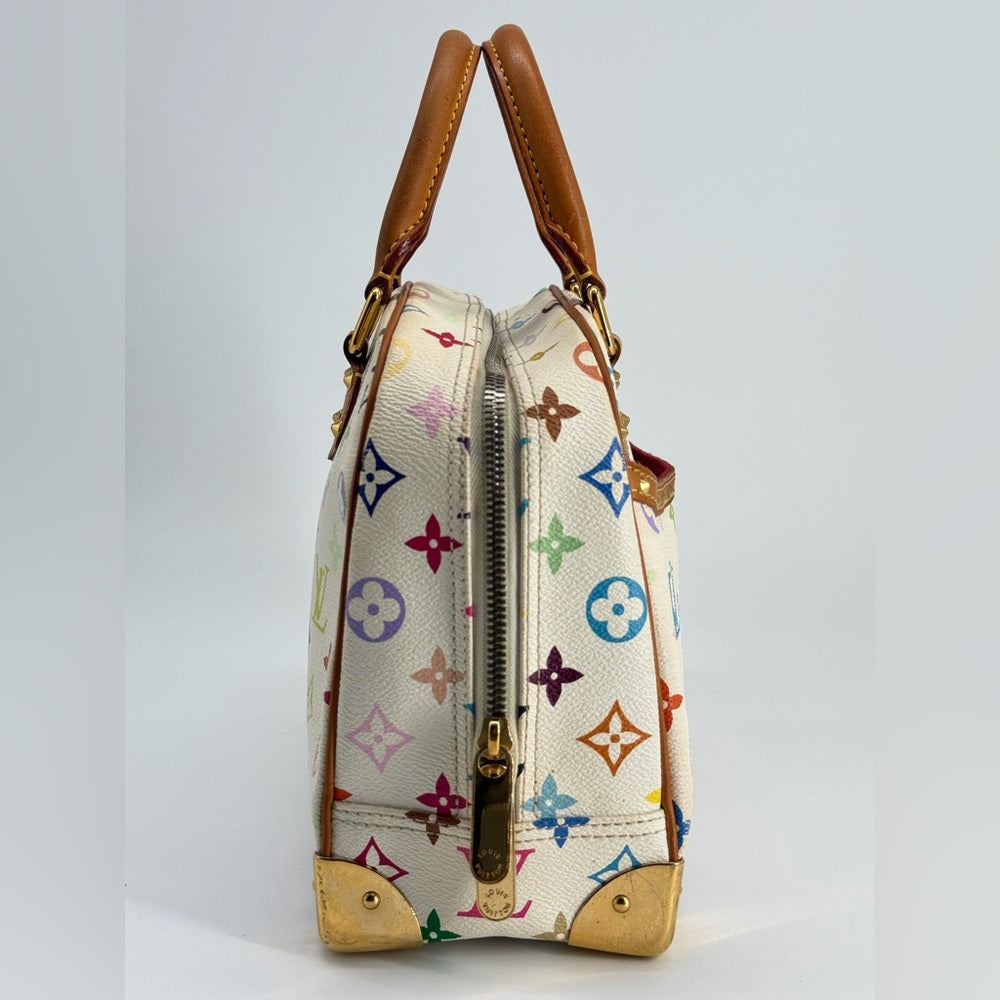 Louis Vuitton Trouville Top Handles Bag Multicolor Canvas