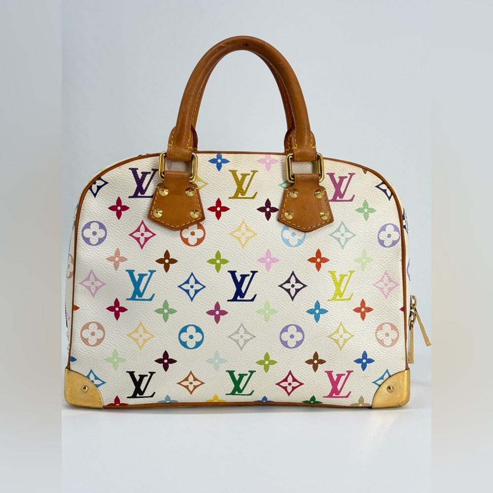 Louis Vuitton Trouville Top Handles Bag Multicolor Canvas