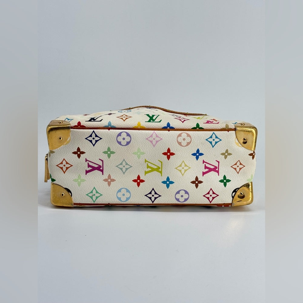 Louis Vuitton Trouville Top Handles Bag Multicolor Canvas