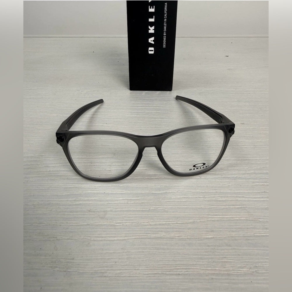 OAKLEY OX8177-0254 OJECTOR 54mm Satin Gray Smoke Eyeglasses Frames Only