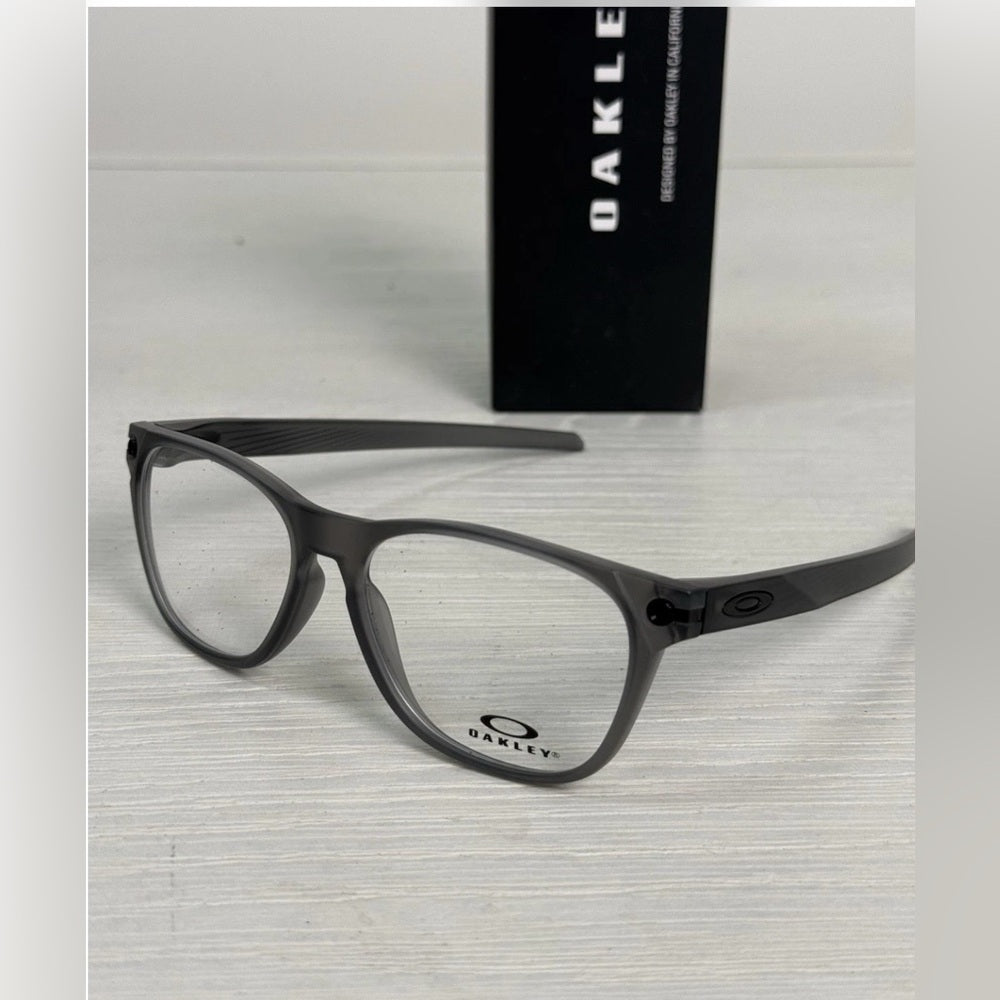 OAKLEY OX8177-0254 OJECTOR 54mm Satin Gray Smoke Eyeglasses Frames Only