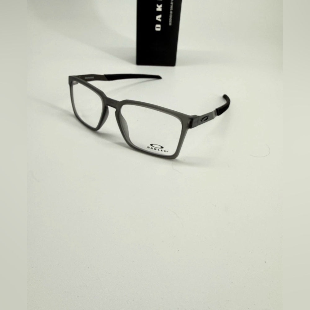 OAKLEY OX8055-0256 EXCHANGE Satin Smoke Grey 54/17/136 Eyeglasses Frames