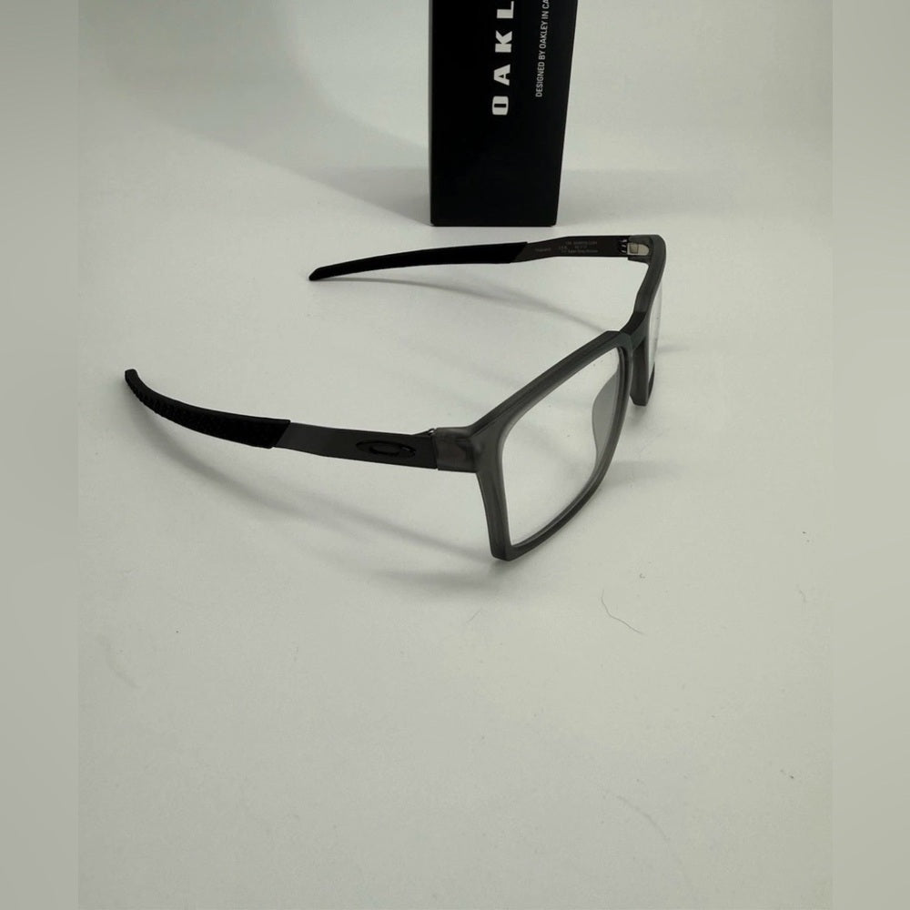 OAKLEY OX8055-0256 EXCHANGE Satin Smoke Grey 54/17/136 Eyeglasses Frames