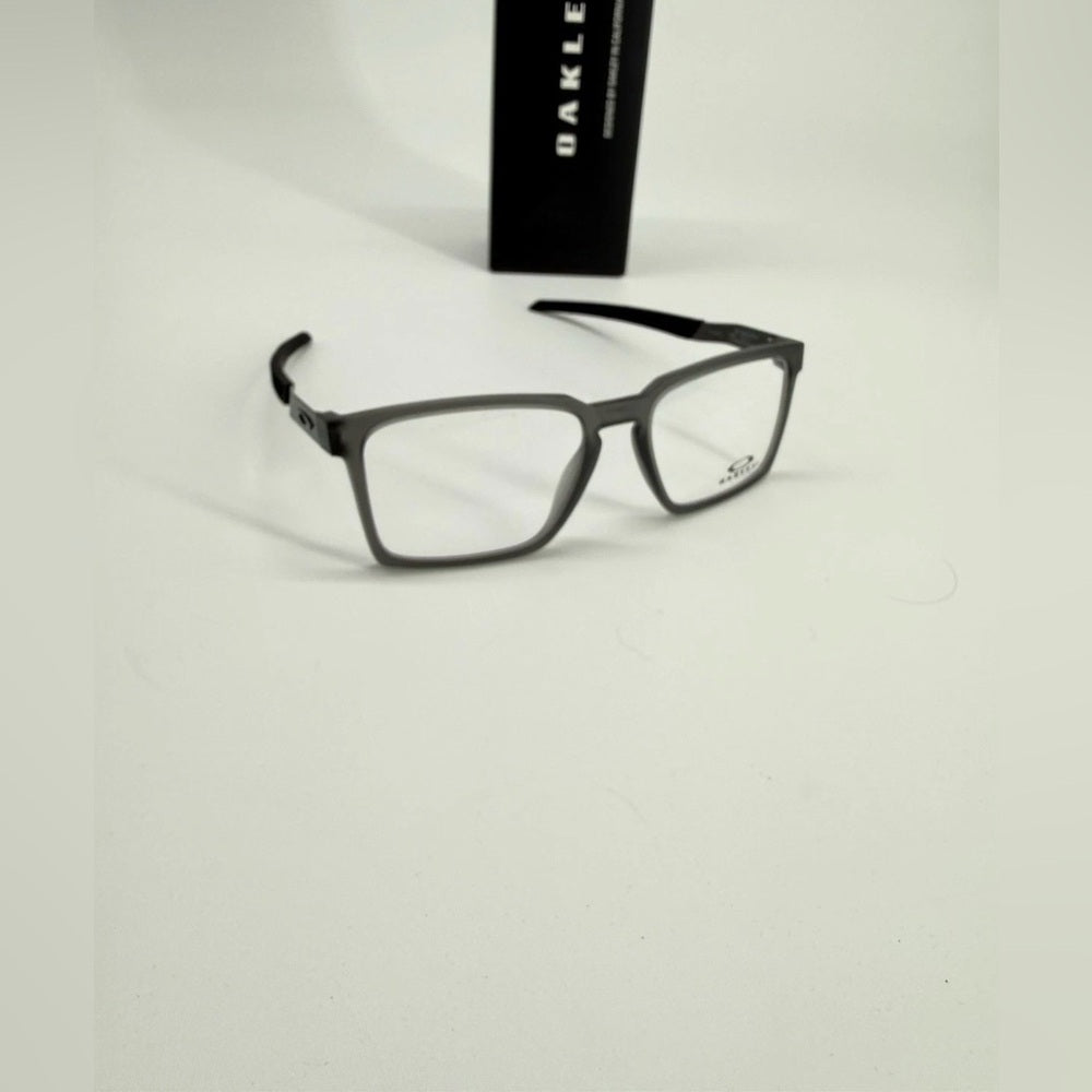 OAKLEY OX8055-0256 EXCHANGE Satin Smoke Grey 54/17/136 Eyeglasses Frames