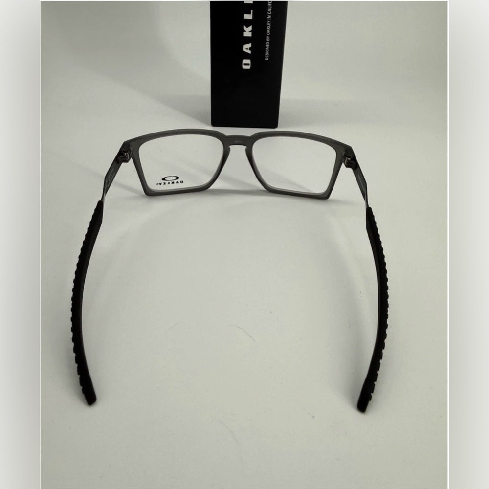 OAKLEY OX8055-0256 EXCHANGE Satin Smoke Grey 54/17/136 Eyeglasses Frames