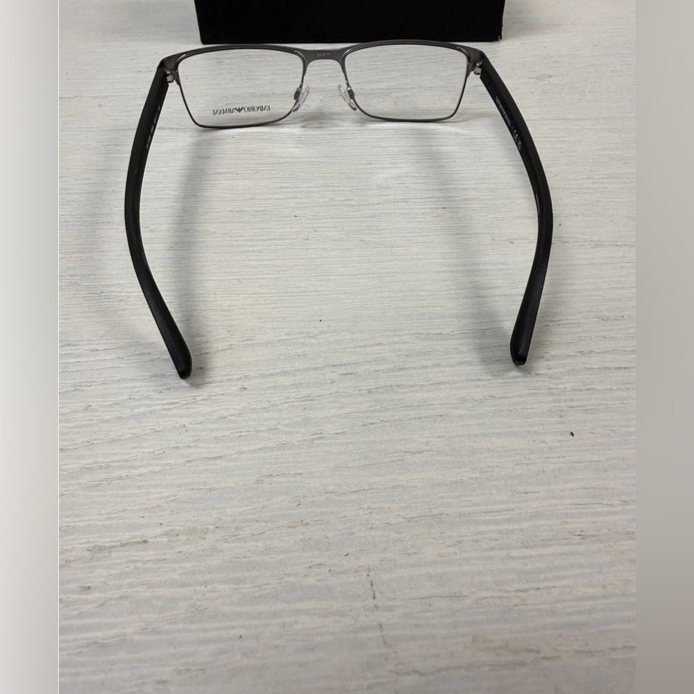 Emporio Armani Eyeglasses, Frames Only, EA 1052 3094 Black/Silver, 53-17-140