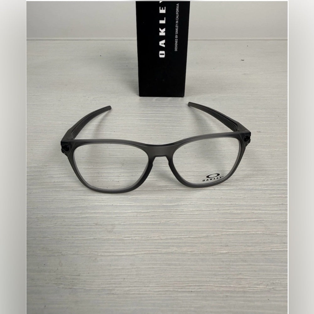 OAKLEY OX8177-0254 OJECTOR 54mm Satin Gray Smoke Eyeglasses Frames Only