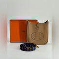 Hermes Taurillon Clemence Evelyne TPM Shoulder Crossbody Bag