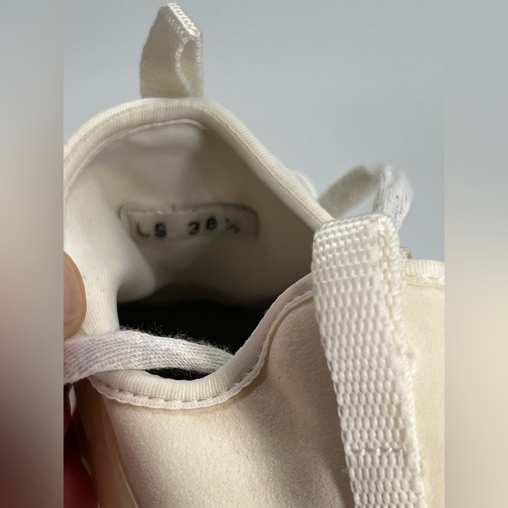 Cristian Dior D-Connect White Sneakers Women’s Size 38 1/2