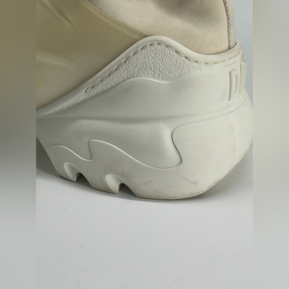 Cristian Dior D-Connect White Sneakers Women’s Size 38 1/2