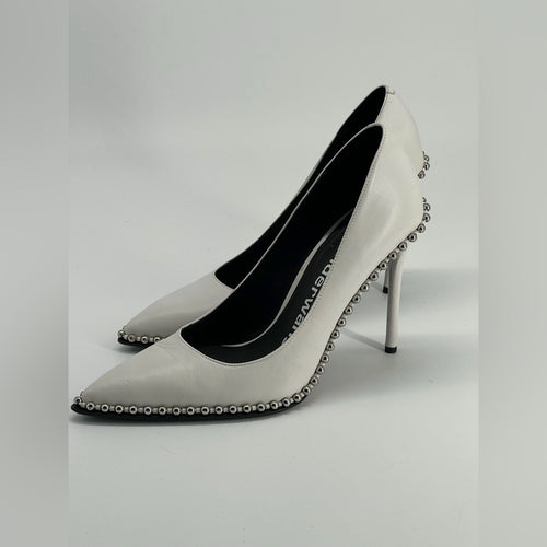 Alexander Wang White Studded Women’s Shoes Size 39