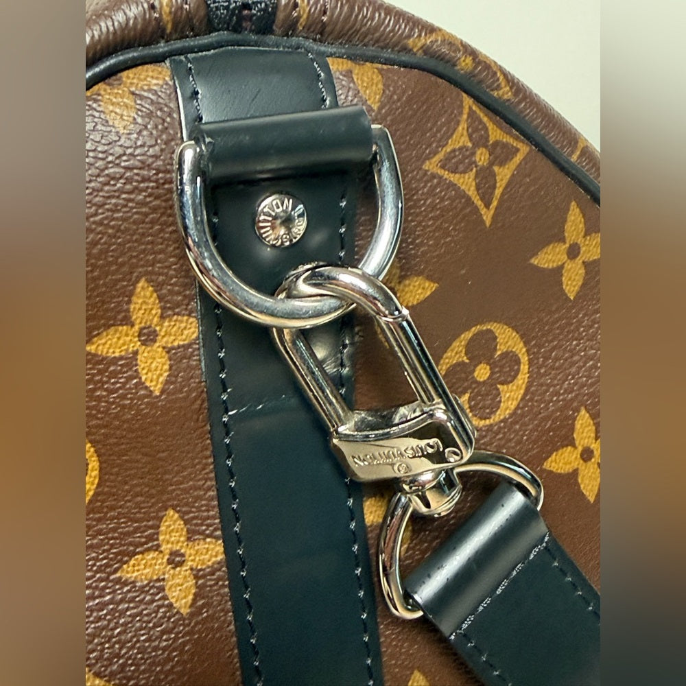 Louis Vuitton Keepall 55 Monogram Brown Canvas Duffle Bag 2023