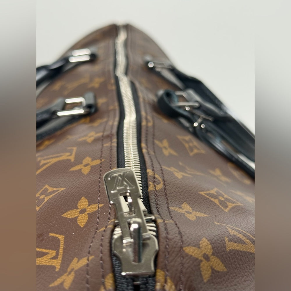 Louis Vuitton Keepall 55 Monogram Brown Canvas Duffle Bag 2023
