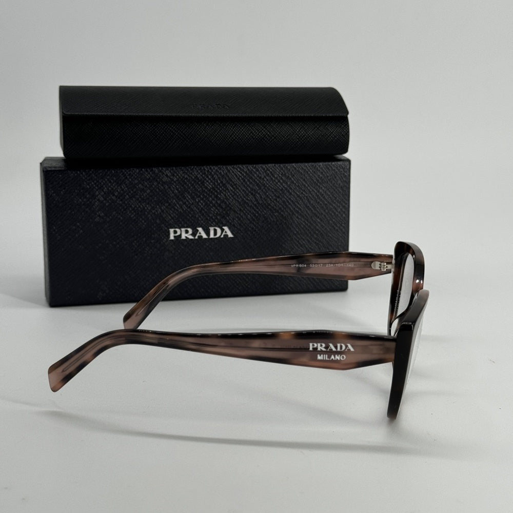 Prada Eyeglasses Frame VPR BO4 Size 53/17 Brown