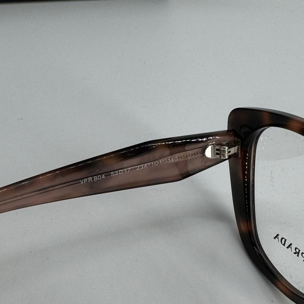 Prada Eyeglasses Frame VPR BO4 Size 53/17 Brown