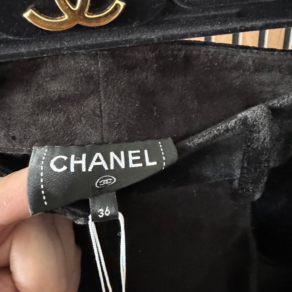 Chanel 2022 Skinny Leg Pants w/ Tags Size 36
