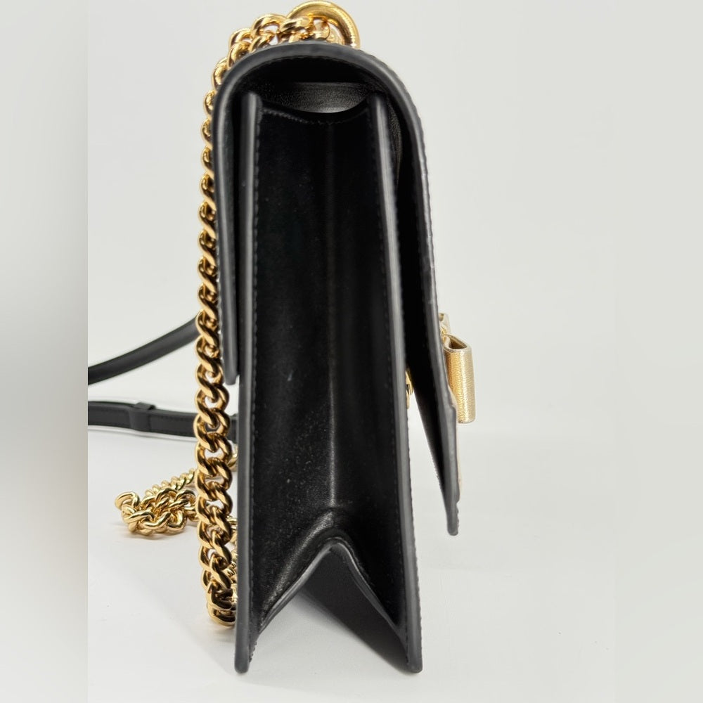 Salvatore Ferragamo Vara Bow Chain Flap Bag