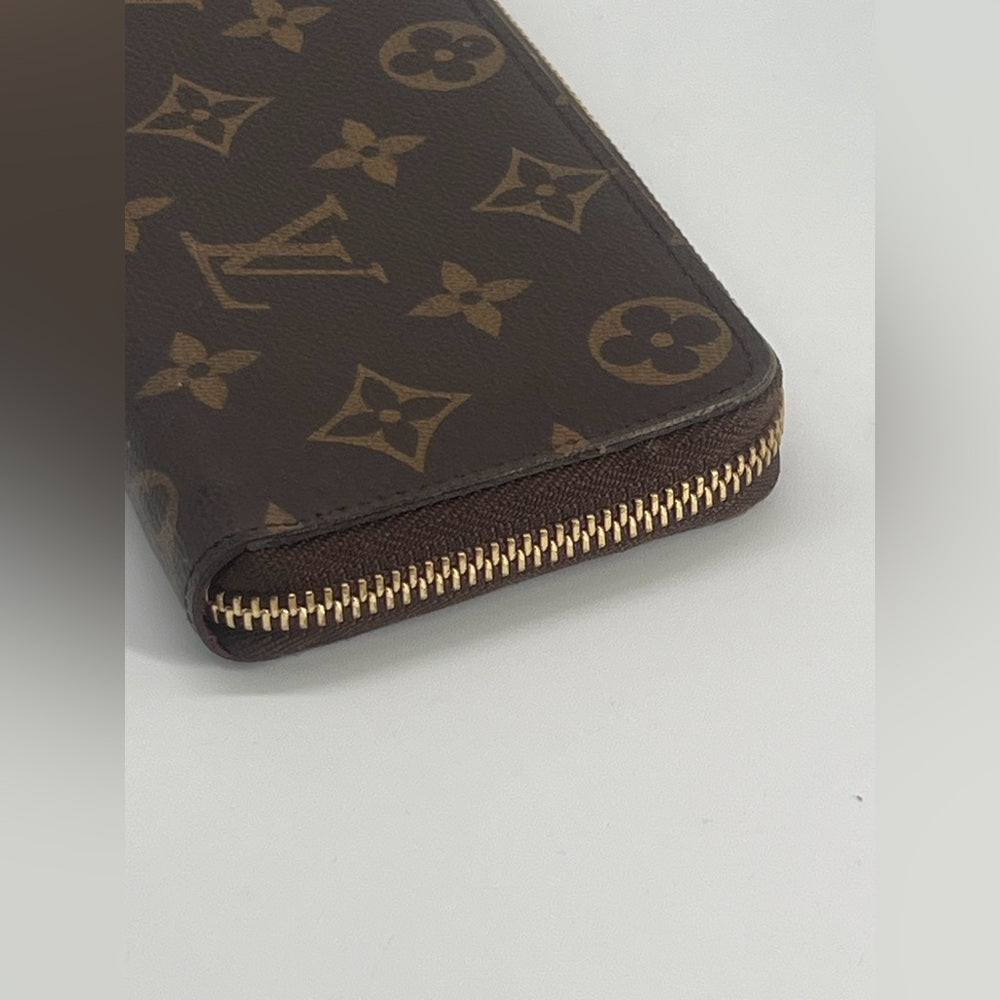 Louis Vuitton Clemence Monogram Canvas Fuchsia Wallet
