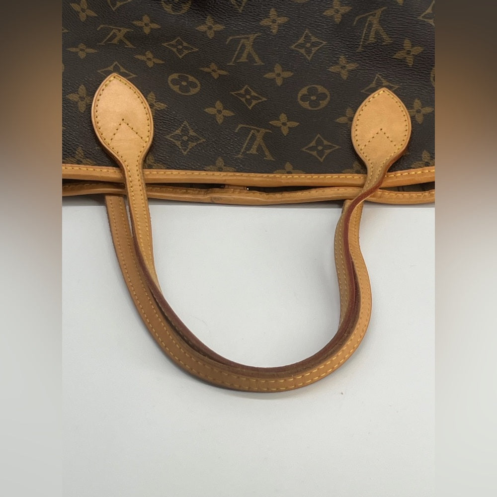 Louis Vuitton Neverfull PM Tote Monogram Brown Canvas Bag